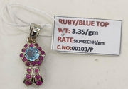 3.35/GM RUBY / BLUE TOPAZ (2750)